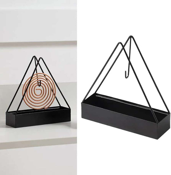 Mosquito Coil Holder Incense Burner Decorative Ornament Craft Triangle