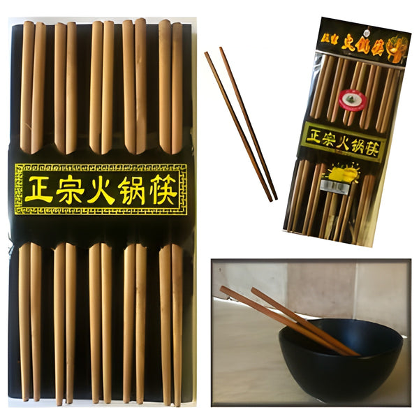 wooden Chopstick Pack of 20 Pcs